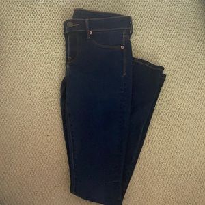 Paradise Mine Dark Blue Low Rise Jeggings